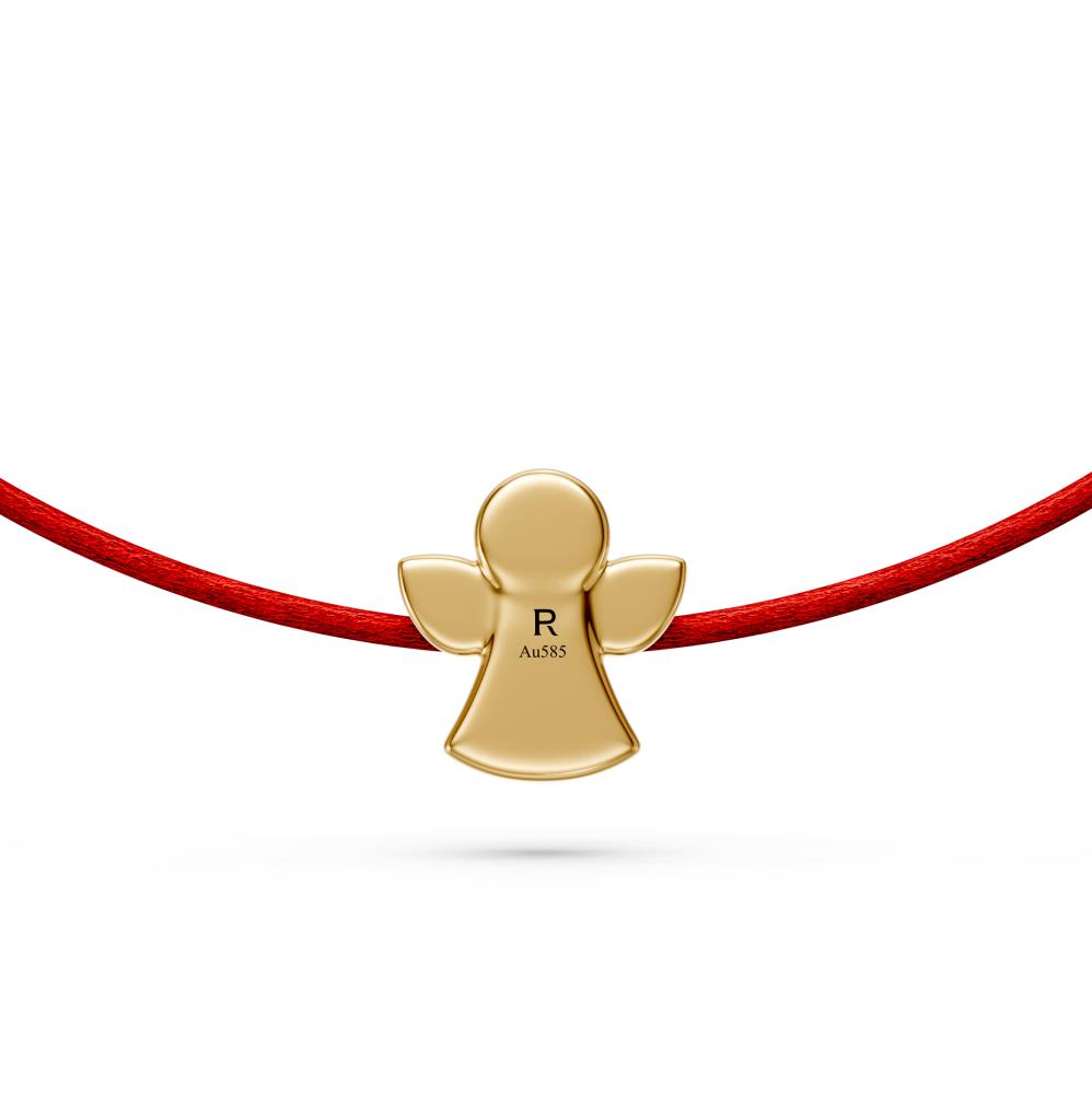 String Bracelet with Diamond "Angel"