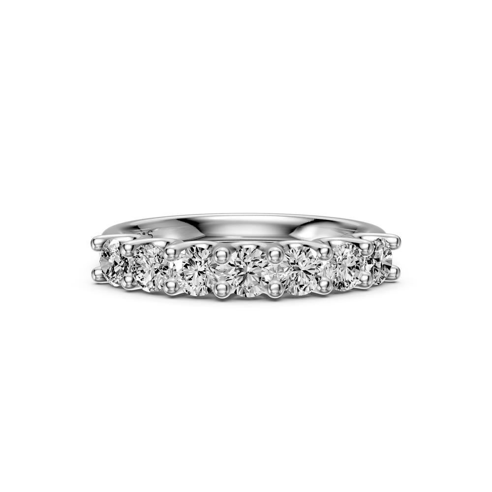 Diamond Ring in White Gold - Slim