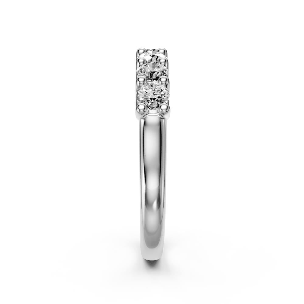 Diamond Ring in White Gold - Slim