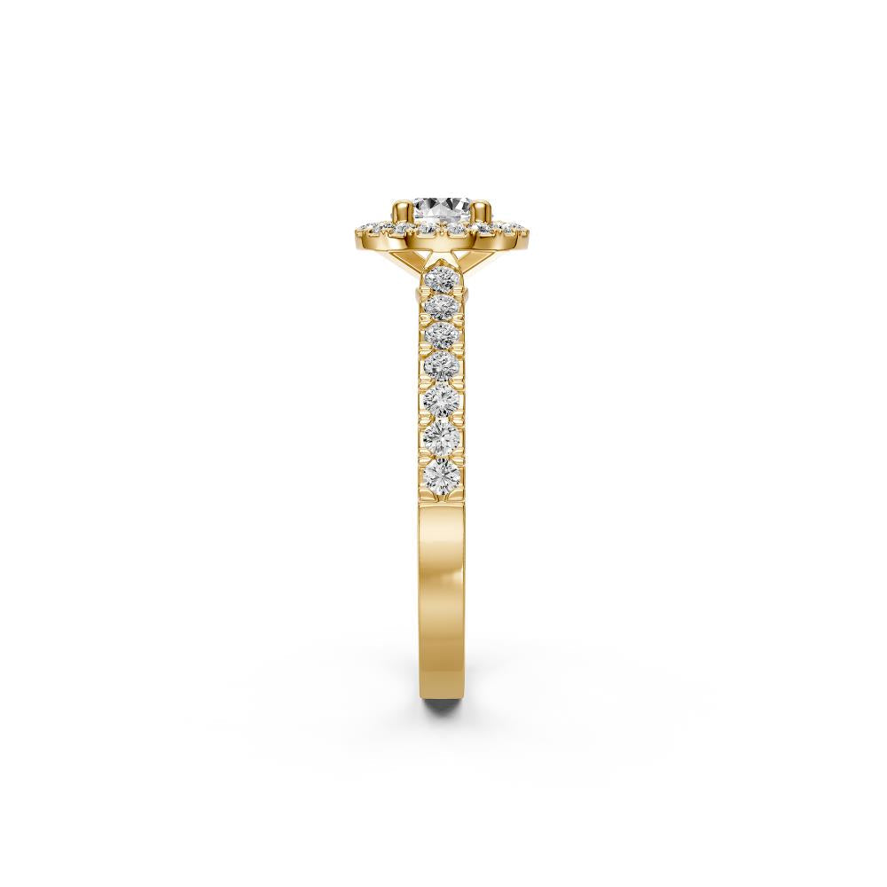 Diamond Ring in Yellow Gold