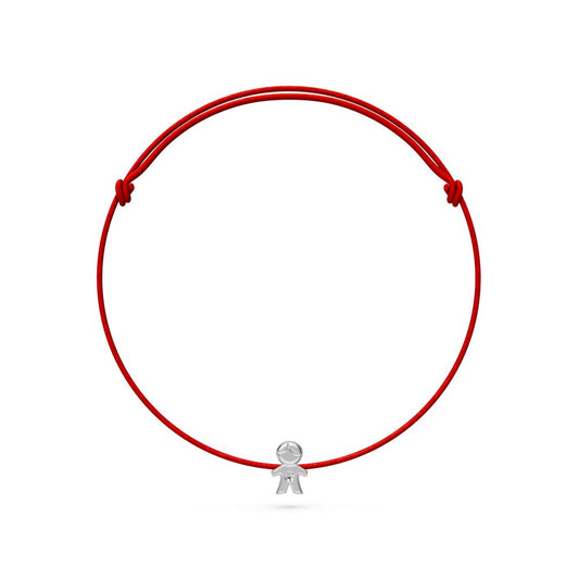 Siūlo Apyrankė su Baltu Auksu ir Deimantu "Berniukas" R07420924