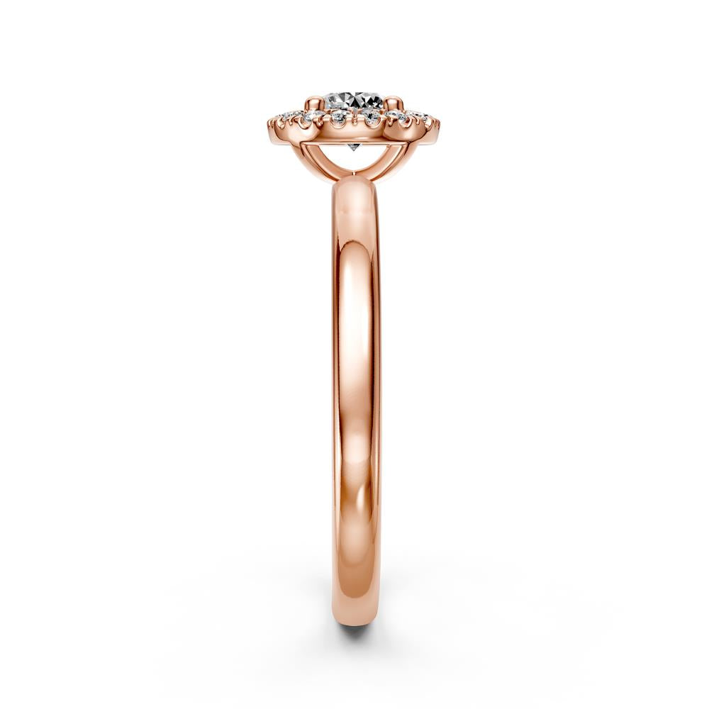 Diamond Ring in Rose Gold