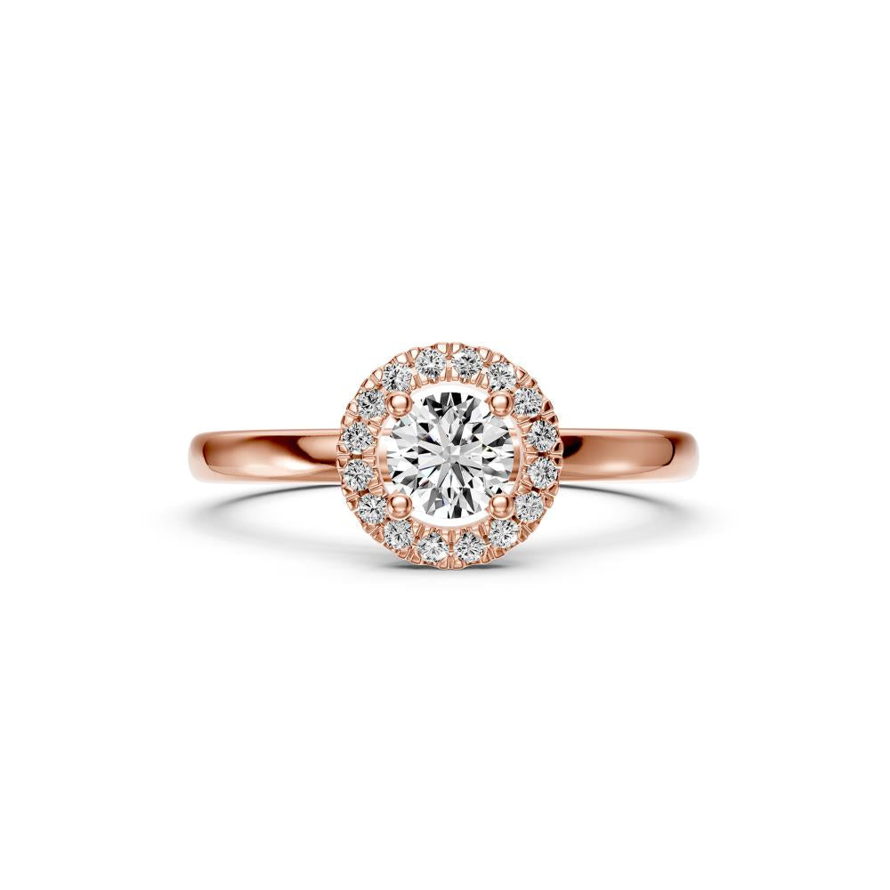 Diamond Ring in Rose Gold