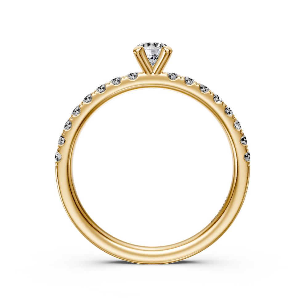 Diamond Ring in Yellow Gold