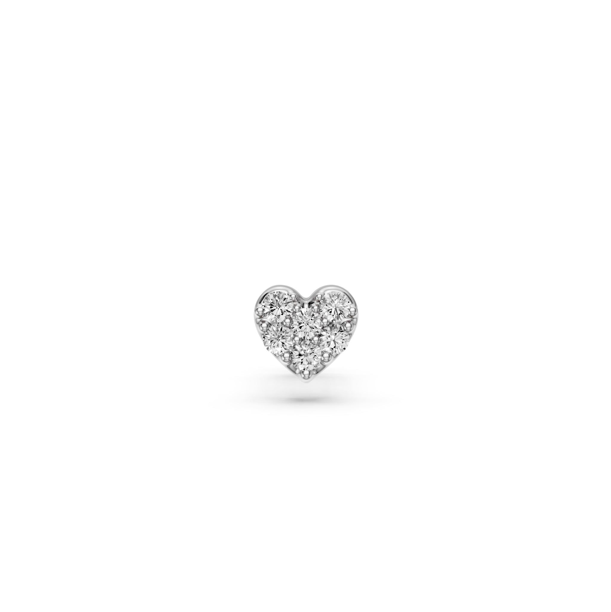 Diamond Piercing in White Gold