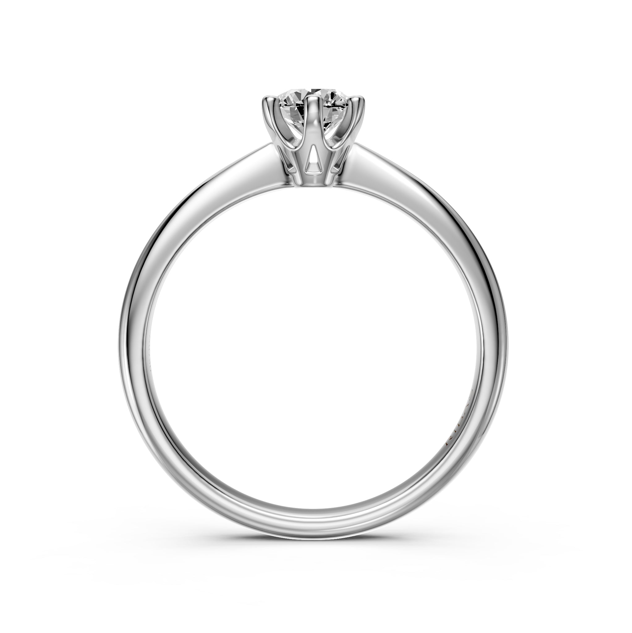 Diamond Ring in White Gold