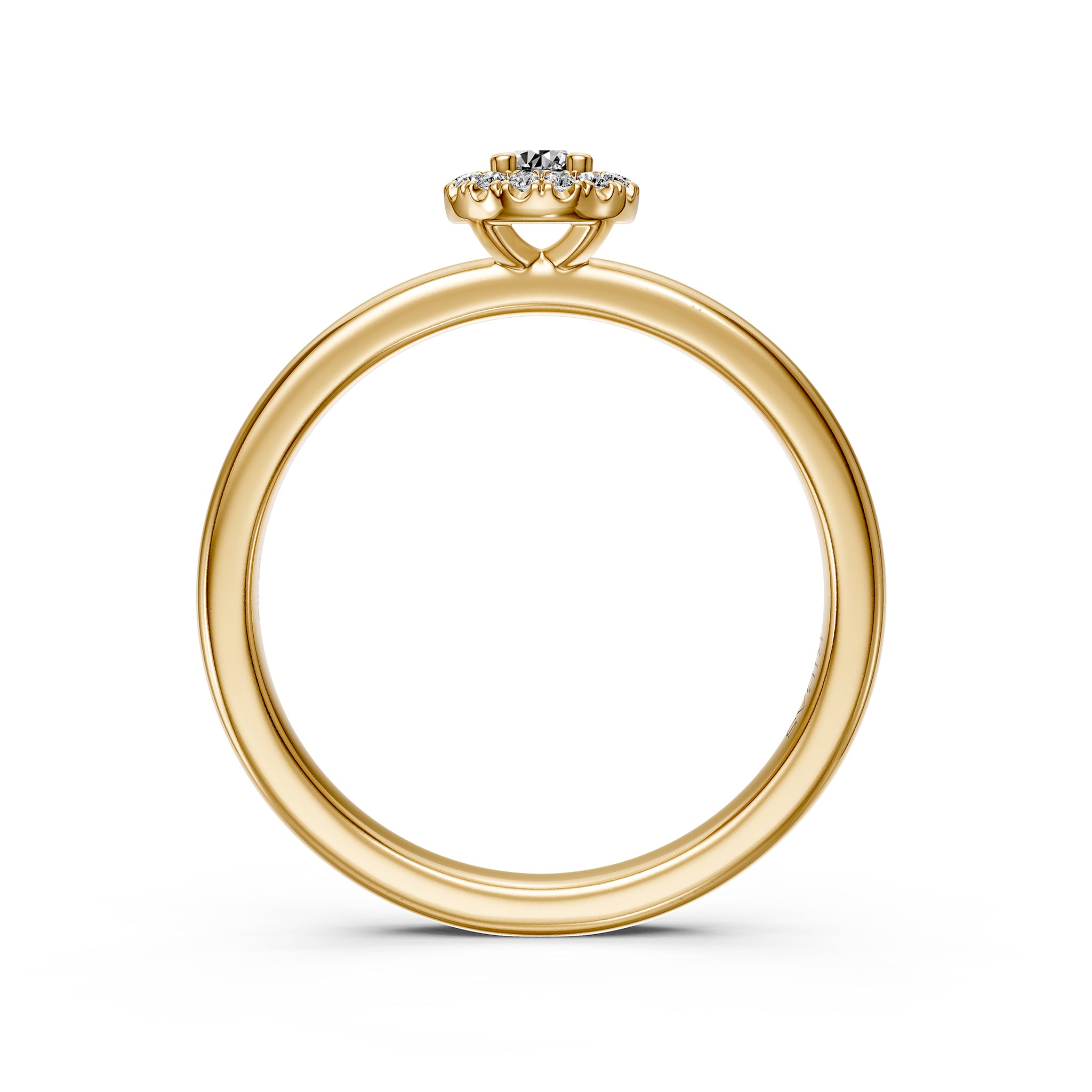 Diamond Ring in Yellow Gold