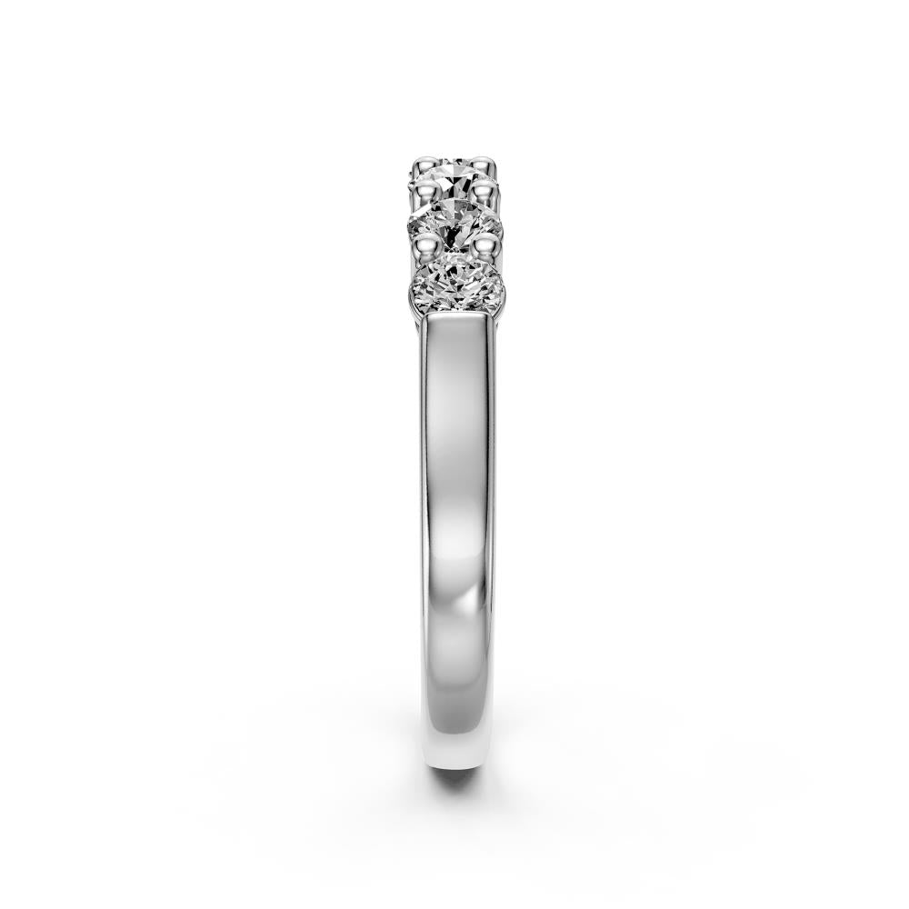 Diamond Ring in White Gold