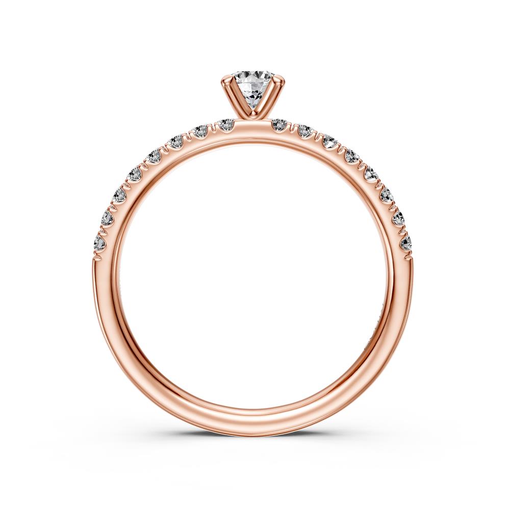 Diamond Ring in Rose Gold