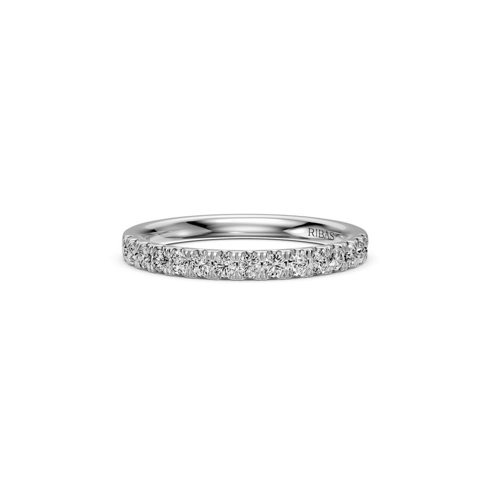 Diamond Ring in White Gold
