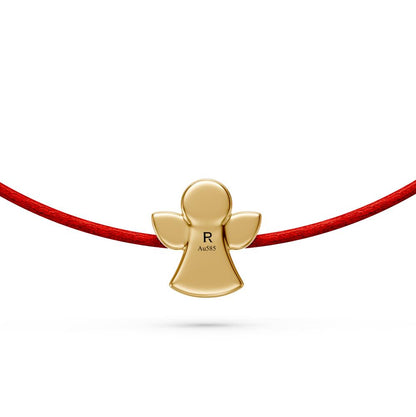 String Bracelet with Diamond "Angel"