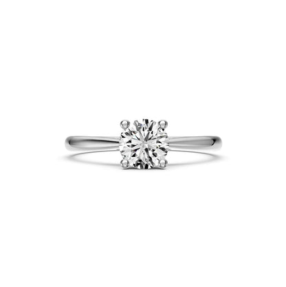 Diamond Ring in White Gold