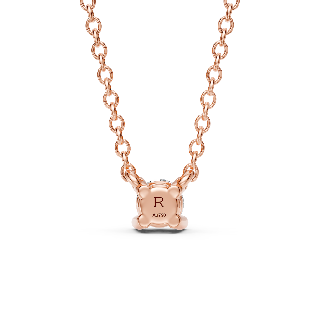 Diamond Necklace in Rose Gold