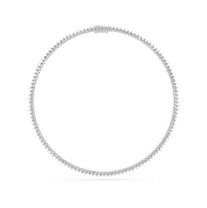 Diamond Necklace in White Gold
