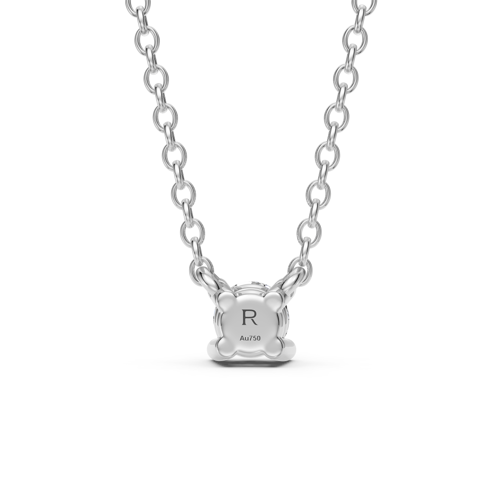 Diamond Necklace in White Gold