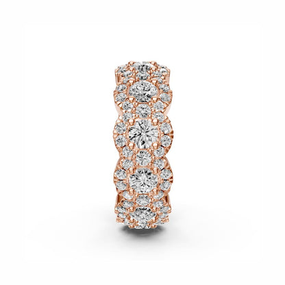 Diamond Ring in Rose Gold - Grand