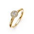 Diamond Ring in Yellow Gold
