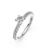 Diamond Ring in White Gold