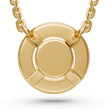 Diamond Necklace in Yellow Gold