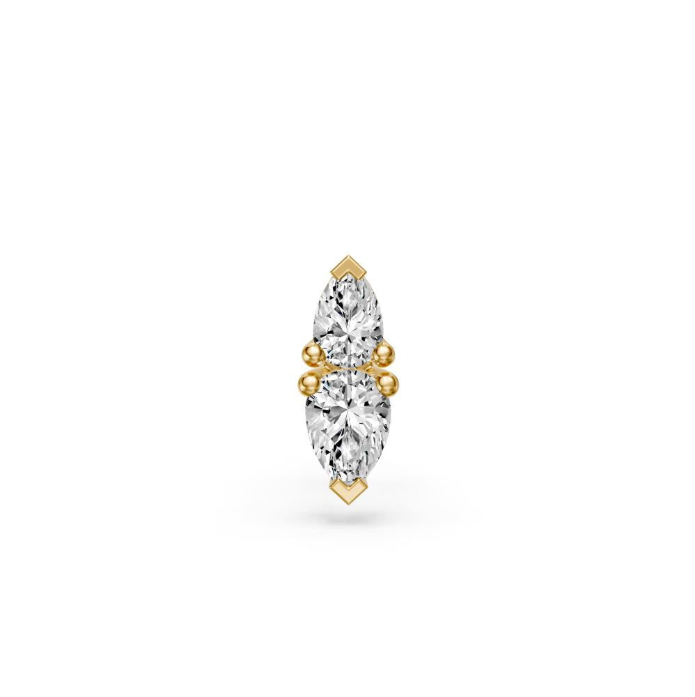 Dviejų Marquise Deimantų Auskaras R28481124