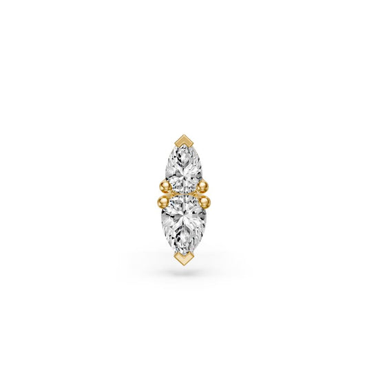 Dviejų Marquise Deimantų Auskaras R28481124