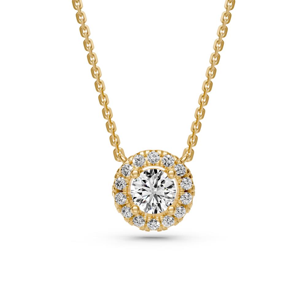 Diamond Necklace in White Gold