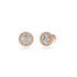 Diamond Earrings in Rose Gold