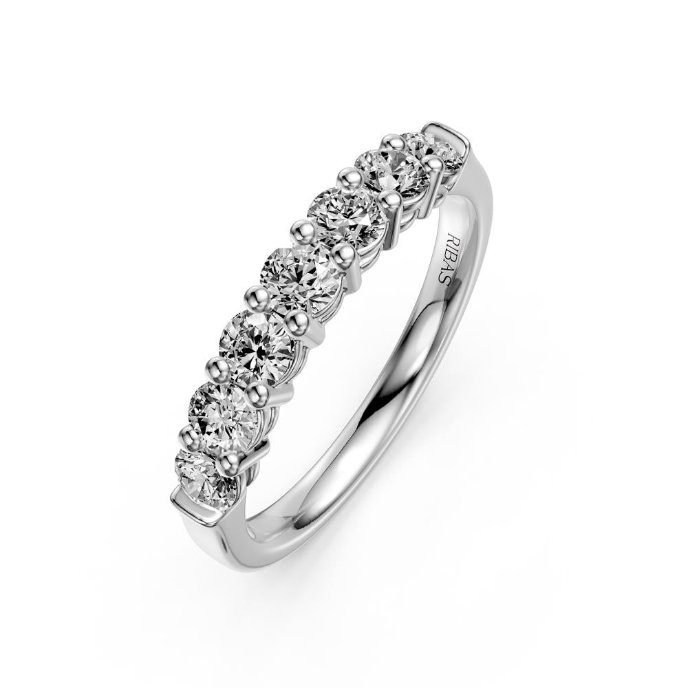 Diamond Ring in White Gold
