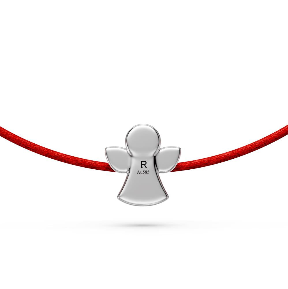 String Bracelet with Diamond "Angel"