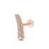 Diamond Piercing in Rose Gold