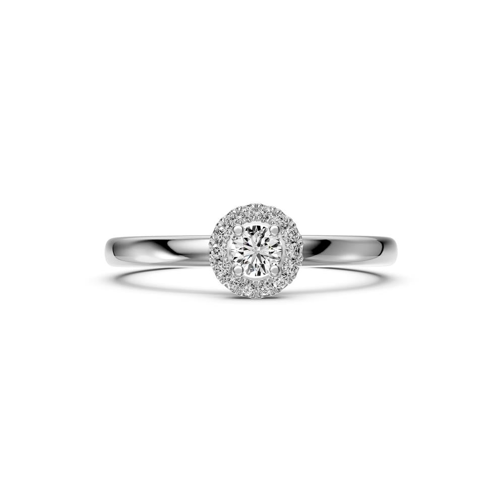 Diamond Ring in White Gold