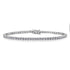 Diamond Tennis Bracelet in White Gold