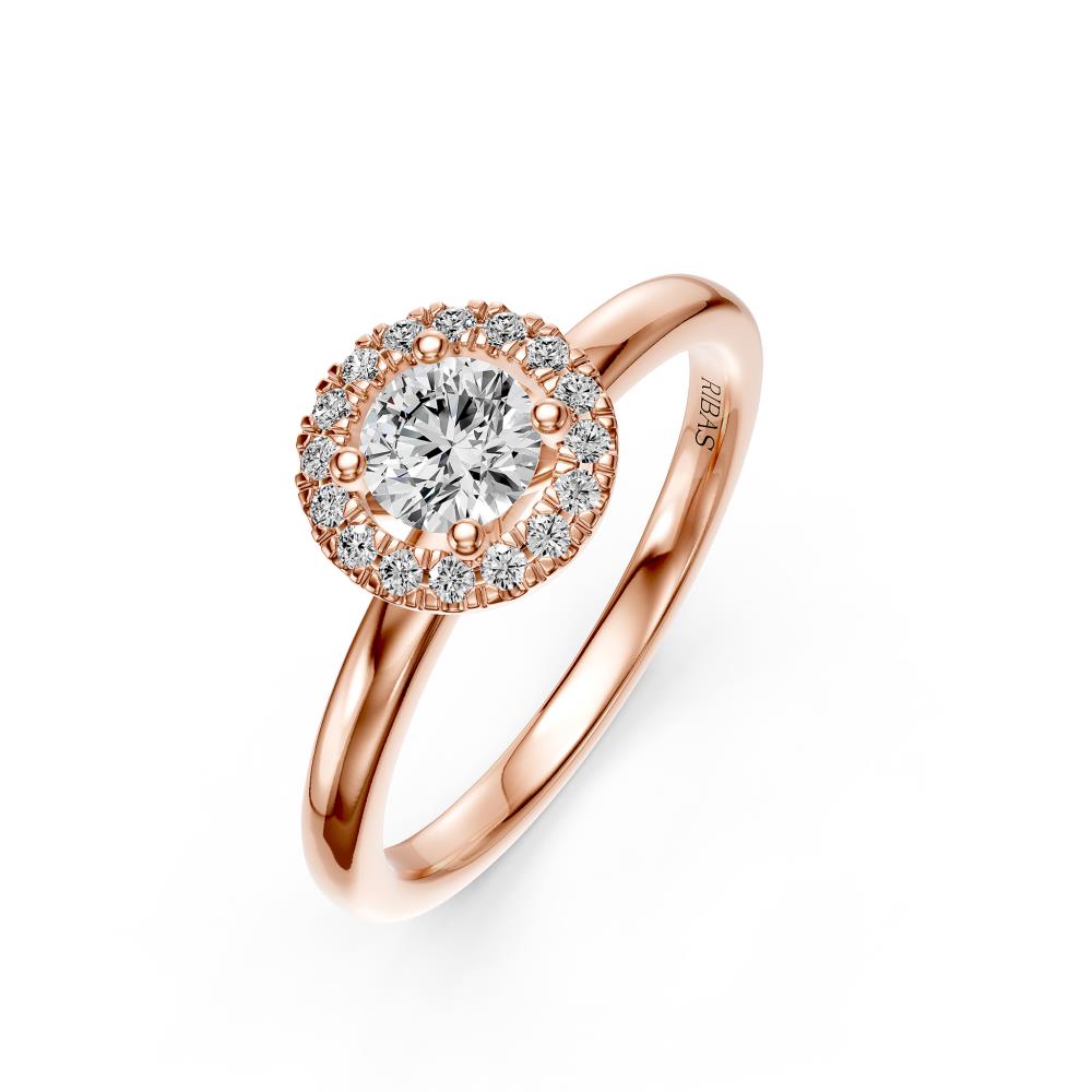 Diamond Ring in Rose Gold