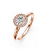 Diamond Ring in Rose Gold