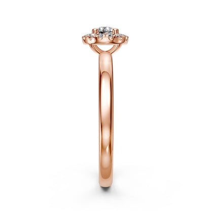 Diamond Ring in Rose Gold