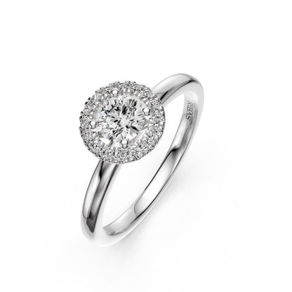 Diamond Ring in White Gold
