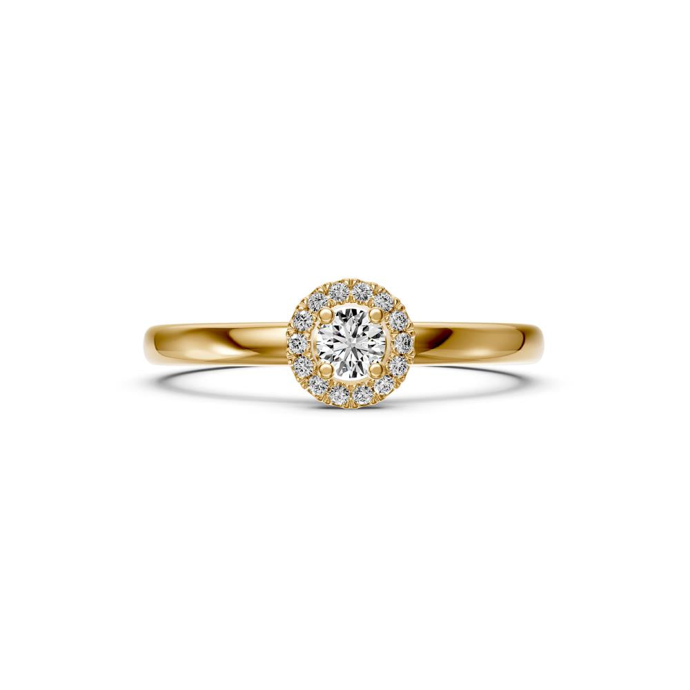 Diamond Ring in Yellow Gold