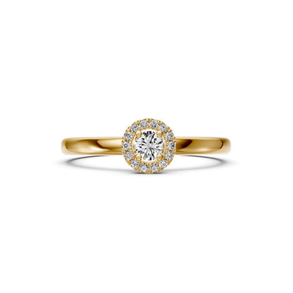 Diamond Ring in Yellow Gold