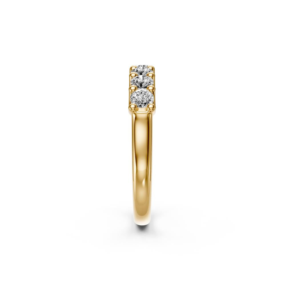 Diamond Ring in Yellow Gold - Slim