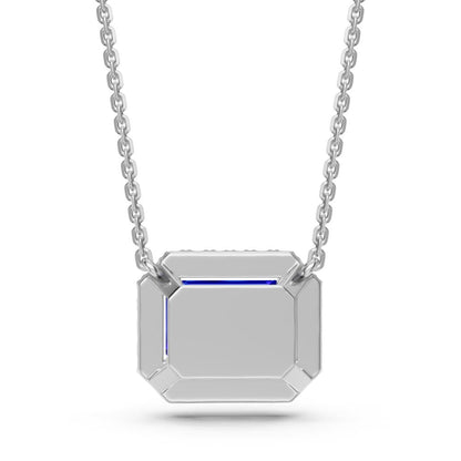 White Gold Necklace with Tanzanite Stone