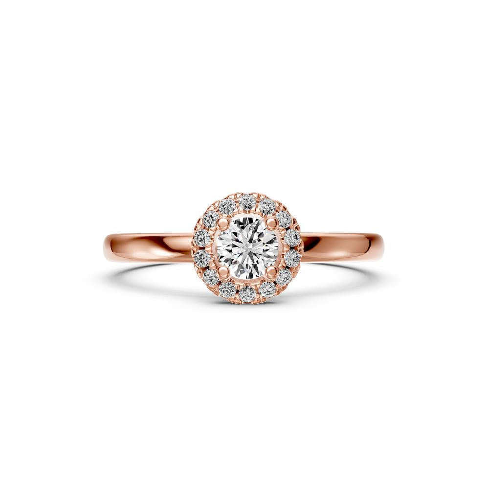 Diamond Ring in Rose Gold