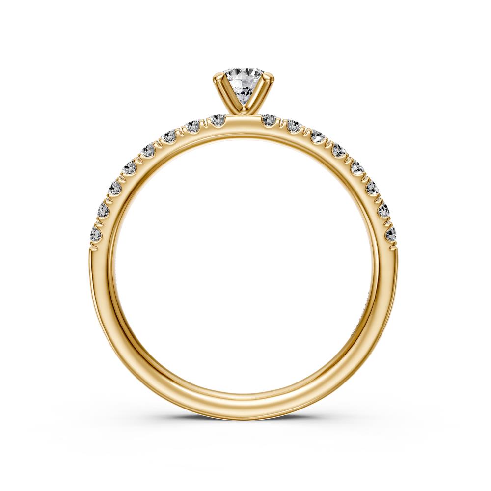 Diamond Ring in Yellow Gold