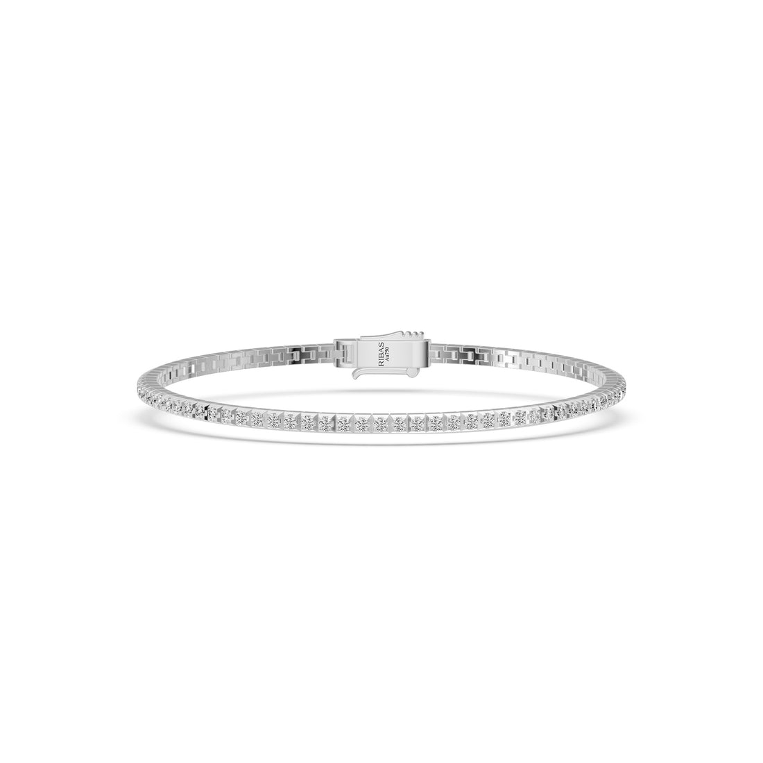 Diamond Tennis Bracelet in White Gold