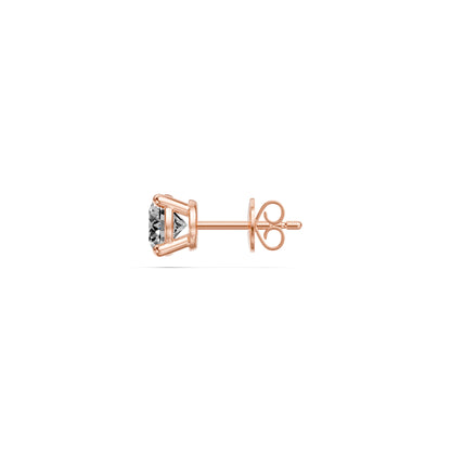 Diamond Stud Earrings in Rose Gold