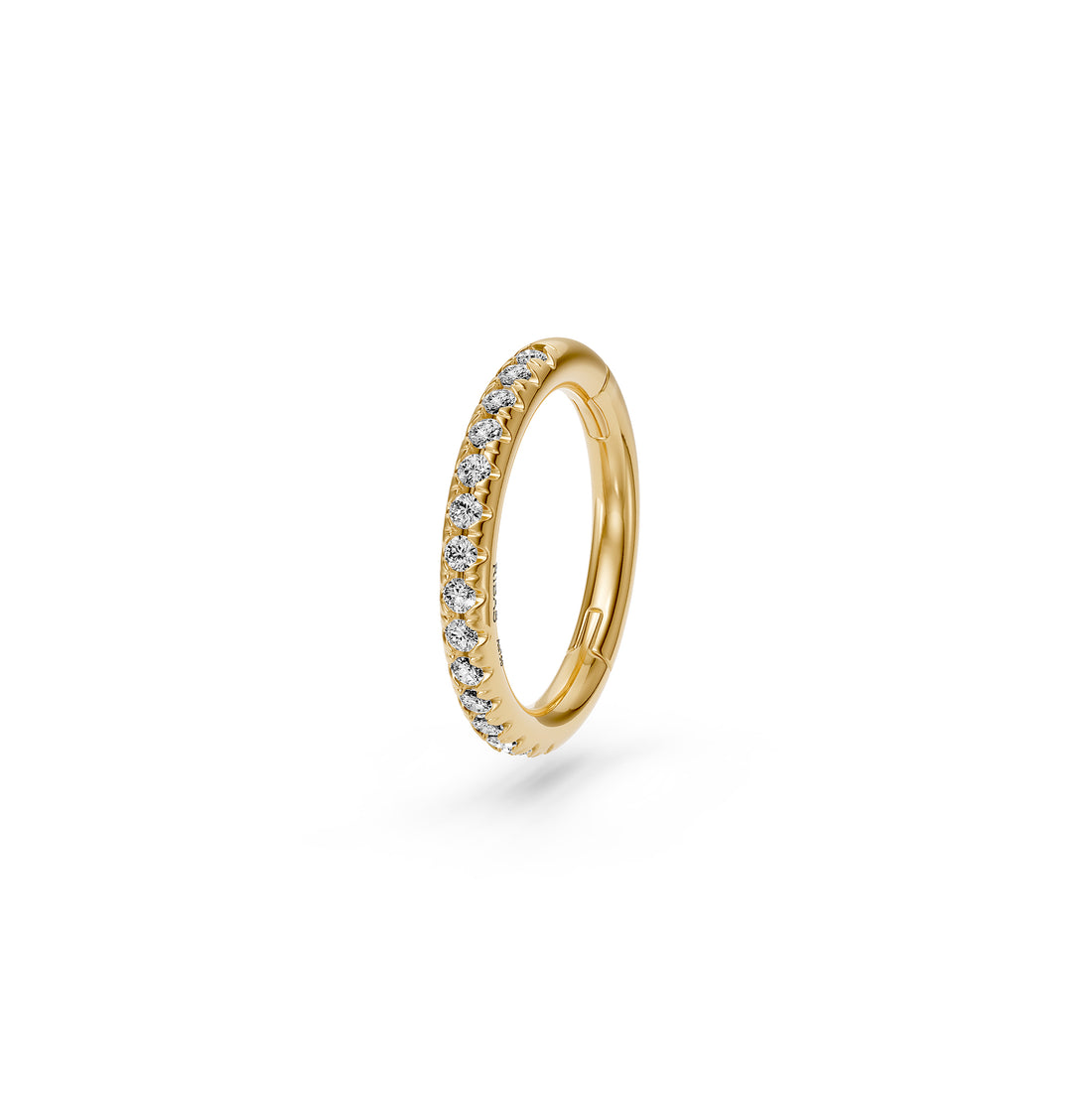 Piercing in Yellow Gold with Diamonds