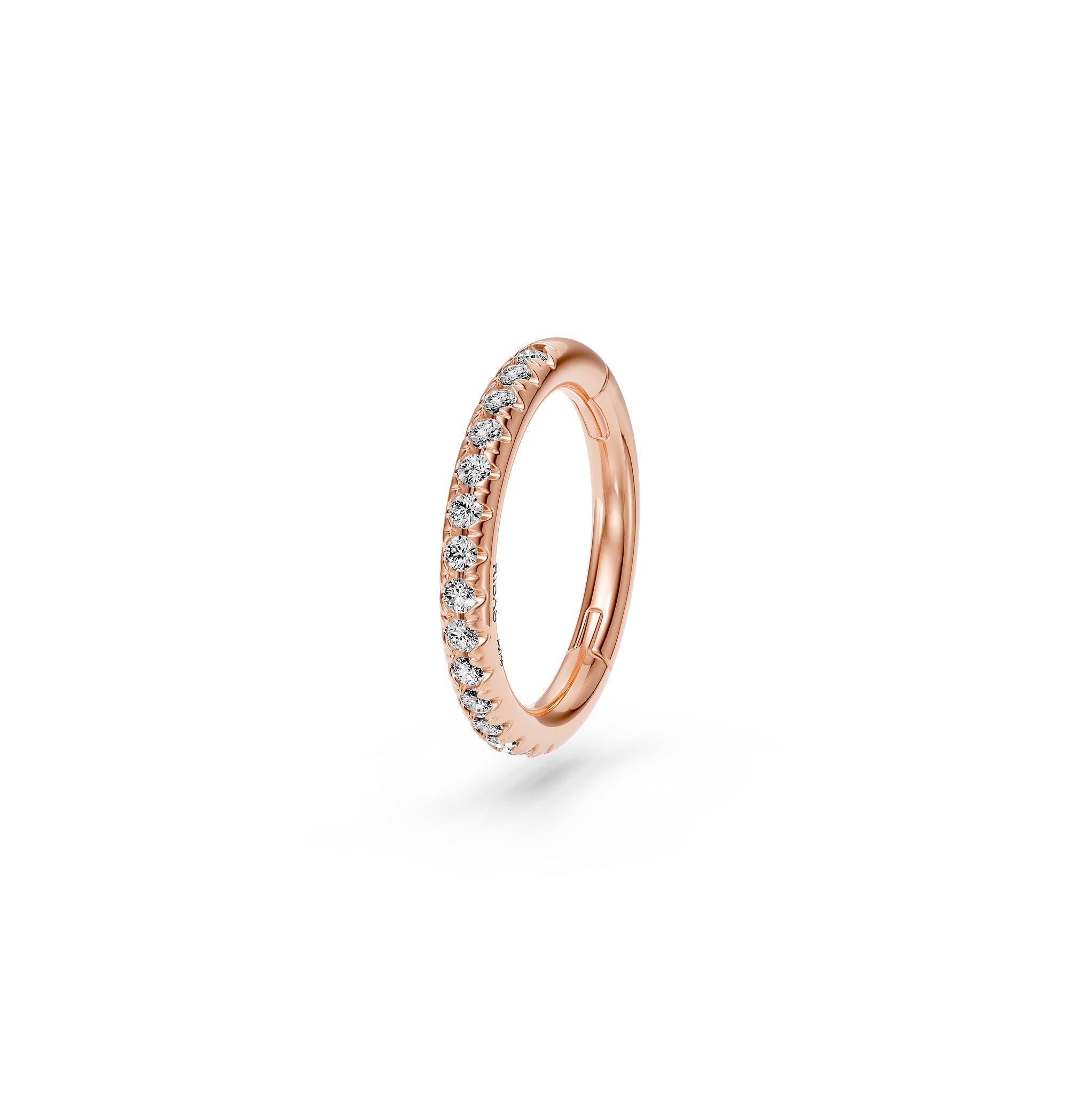 Diamond Piercing in Rose Gold