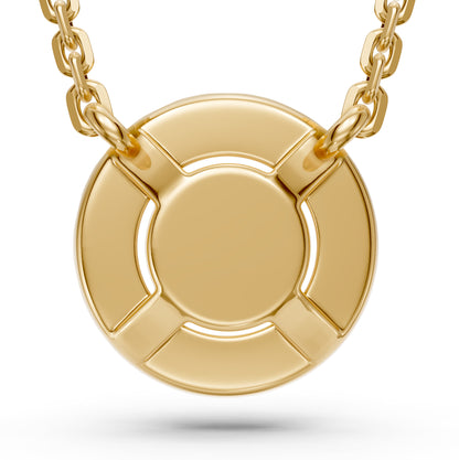 Diamond Necklace in Yellow Gold