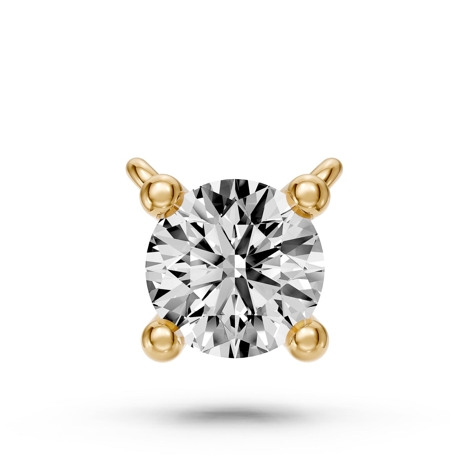 Diamond Necklace in Yellow Gold