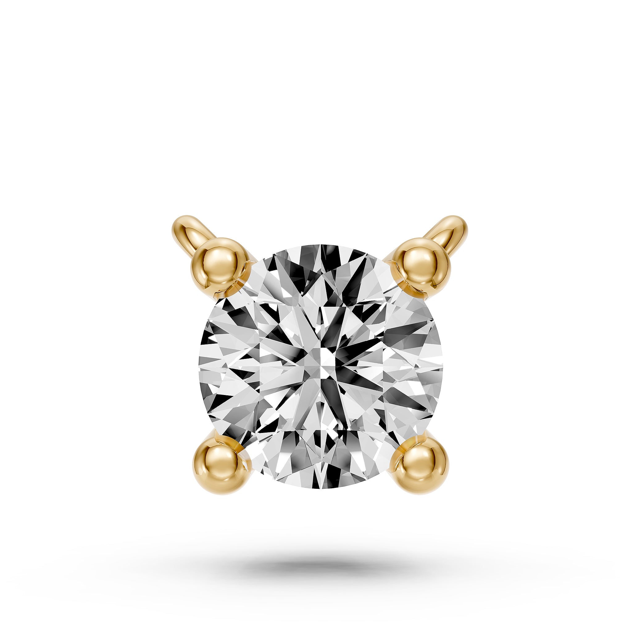 Diamond Necklace in Yellow Gold