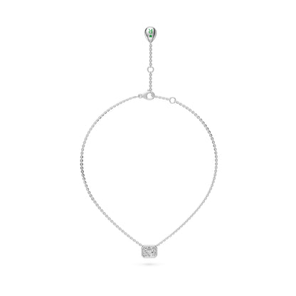 Diamond Necklace in White Gold